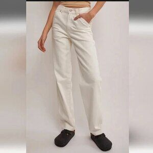 Levi’s Dad Cargo Jeans Ecru | Utility Straight Leg, NWT